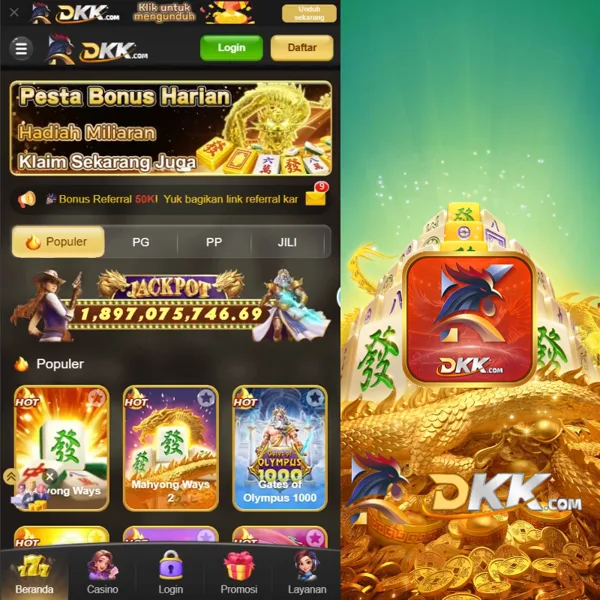 DKK Bonus Member Baru 100%